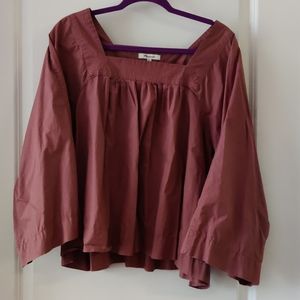 EUC Madewell Wide-Sleeve Blouse XXL